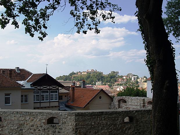 Weberbastei in Brasov in Rumänien