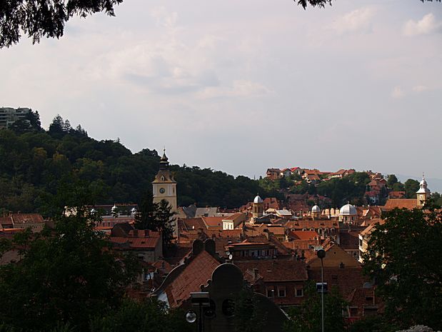 Weberbastei in Brasov in Rumänien