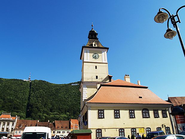 Piata Sfatului in Brasov Romania