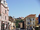 Piata Sfatului Brasov in Romania