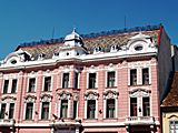 Piata Sfatului Brasov in Romania