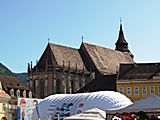 Piata Sfatului Brasov in Romania