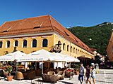 Piata Sfatului Brasov in Romania