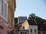 Piata Sfatului Brasov in Romania