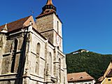 Piata Sfatului Brasov in Romania