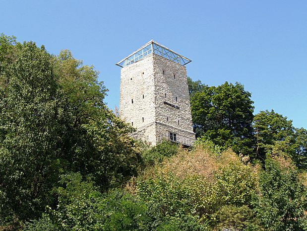 Weißer Turm in Kronstadt in Rumänien