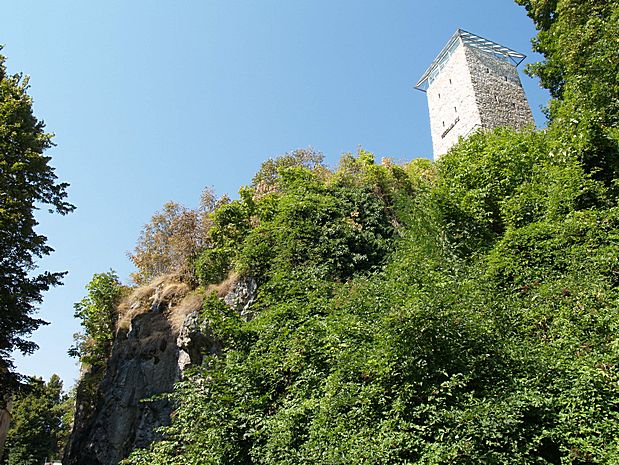 Weißer Turm in Kronstadt in Rumänien