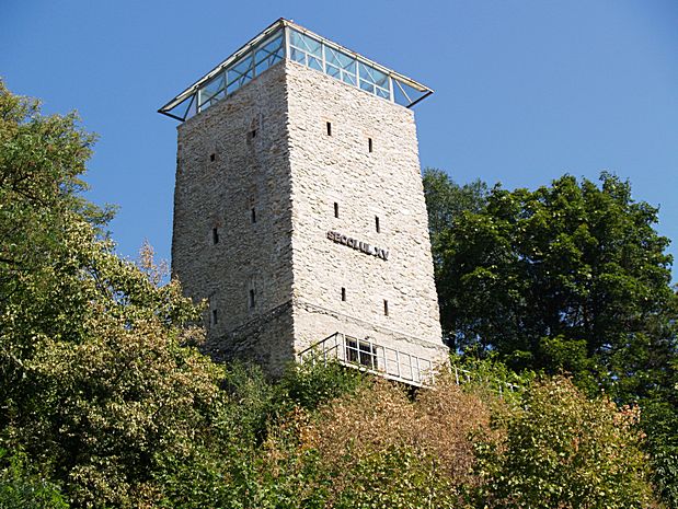 Weißer Turm in Kronstadt in Rumänien