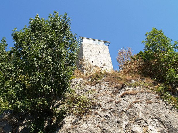 Weißer Turm in Kronstadt in Rumänien