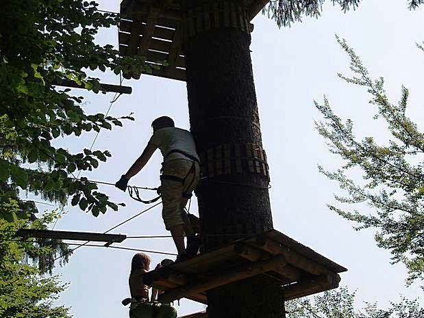 climbing park in Brasov