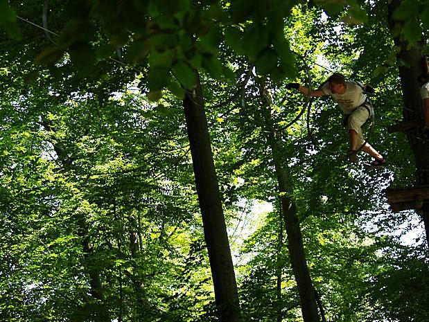 climbing park in Brasov