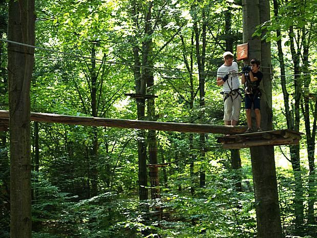 climbing park in Brasov