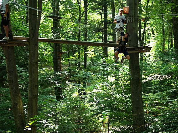 climbing park in Brasov