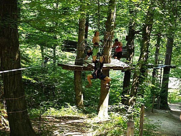 climbing park in Brasov